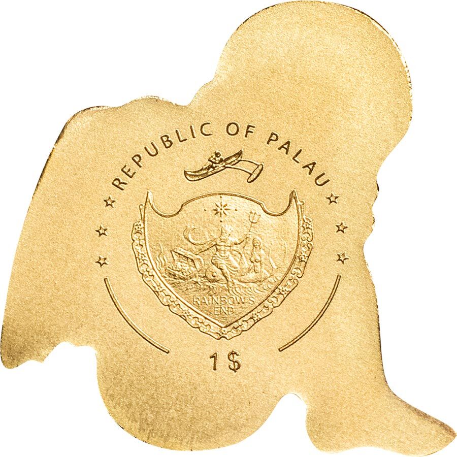 Palau My Guardian Angel Gold Coin Palau My Guardian Angel Gold Coin