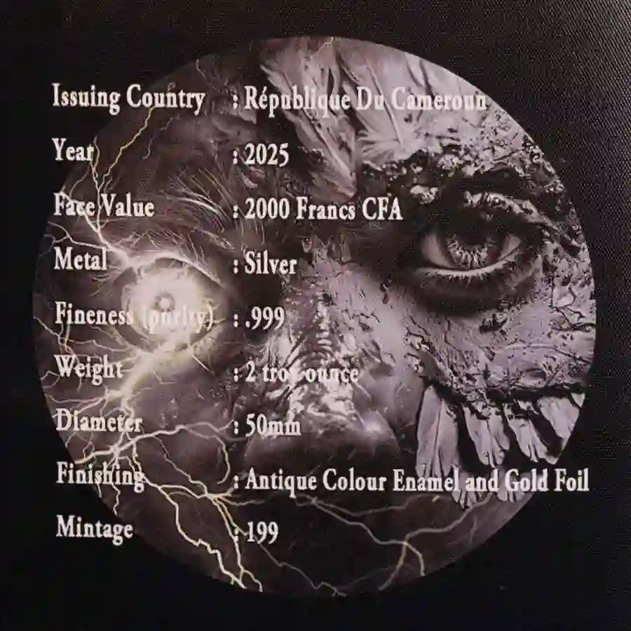 cert Archangel Sariel Silver Coin