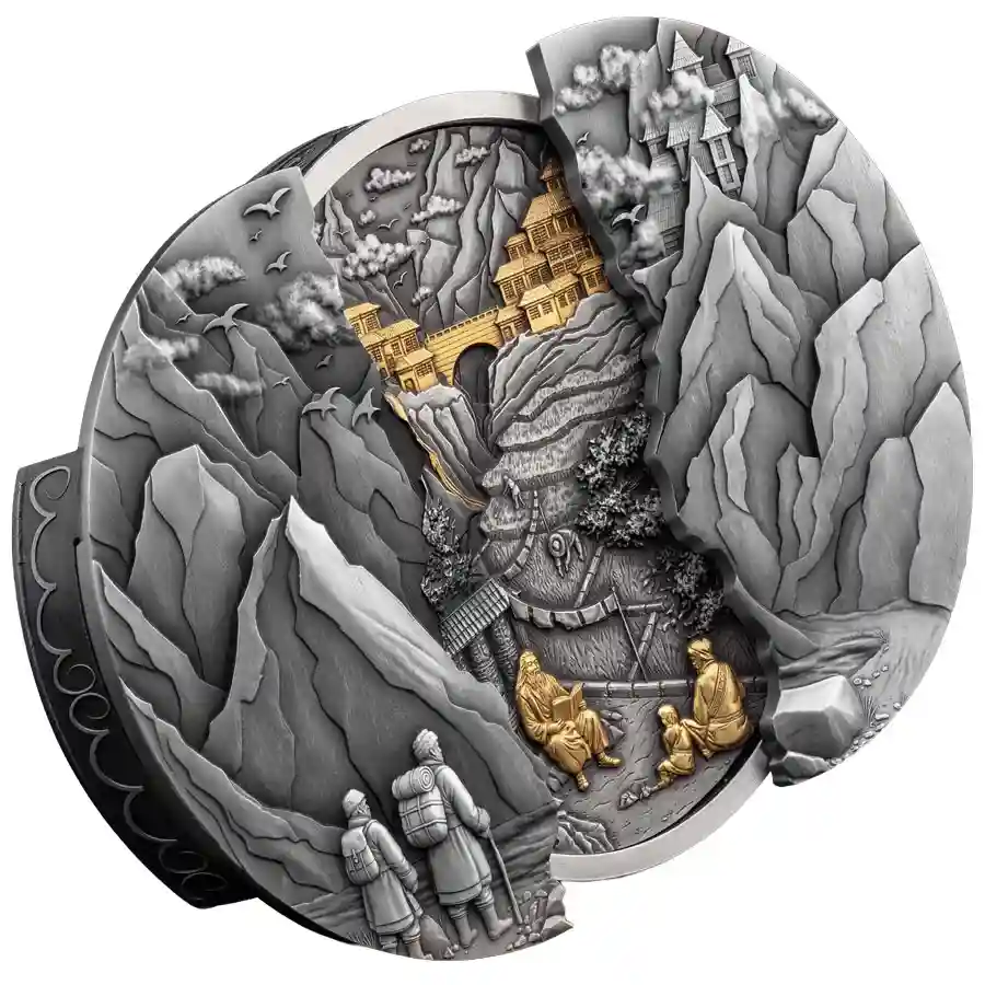 shangri-la-iso 2026 Shangri-La Sliding Door 24K Gilded Silver Coin