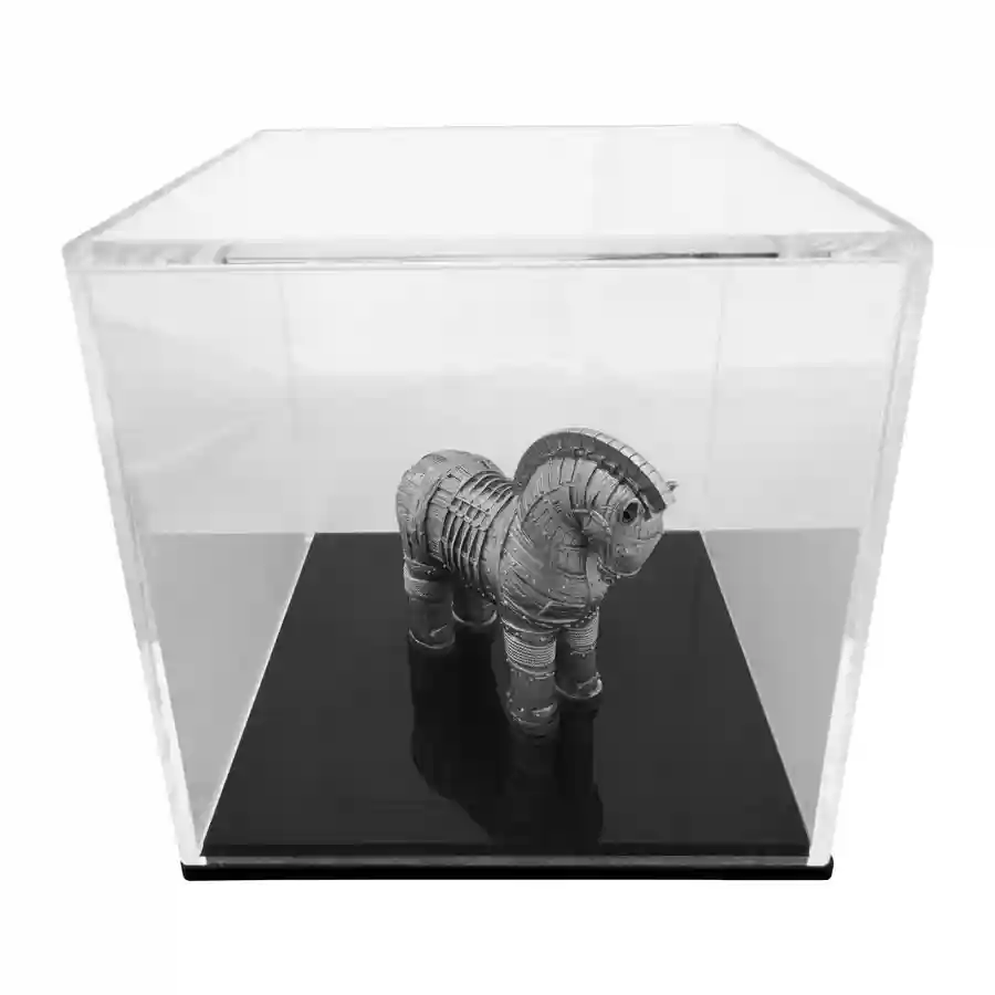 trojan-box 2026 Trojan Horse Antique Finish Silver Coin