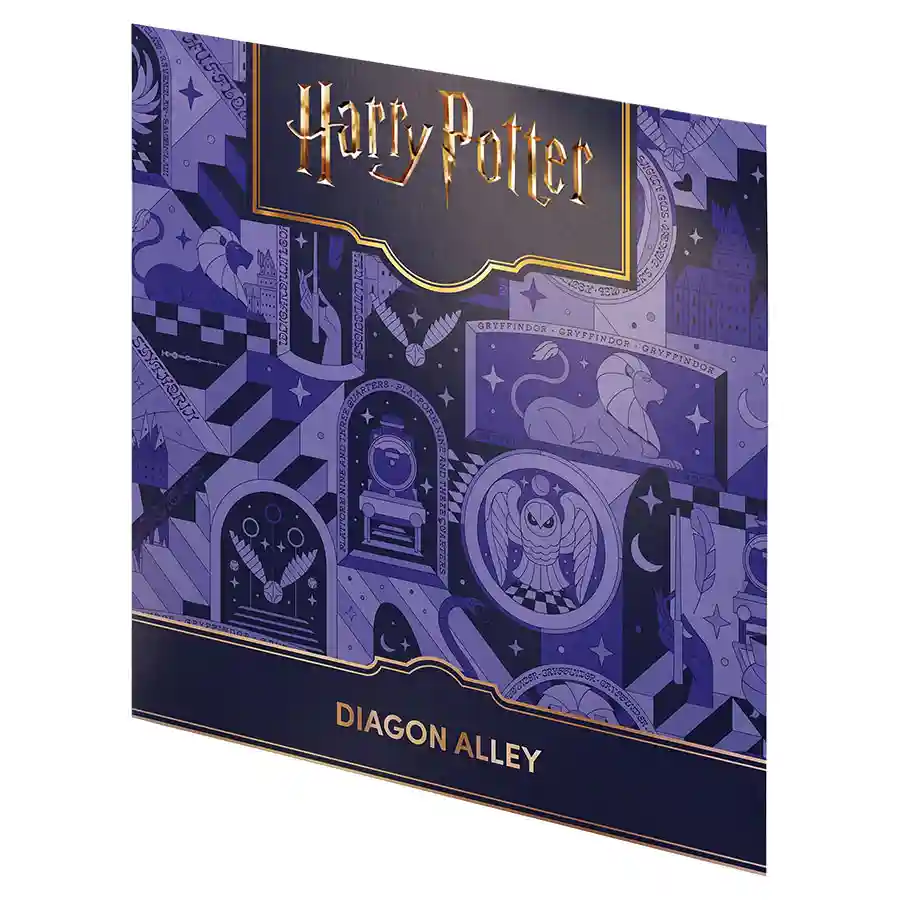 diagon-cert Diagon Alley Harry Potter Sliding Door Silver Coin