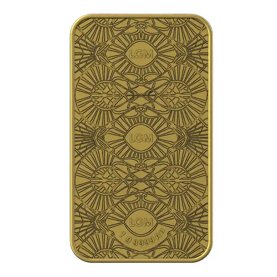 fortuna-1g-obv Buy today at artincoins.com, the 2026 1 Gram FORS FORTUNA 99.99% Gold Proof Bar