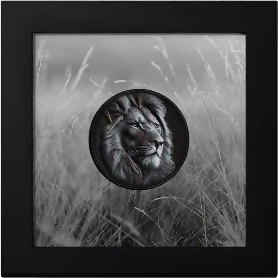 lion-box Reserve today at artincoins.com, the gorgeous White & Black Lion Silver Coin
