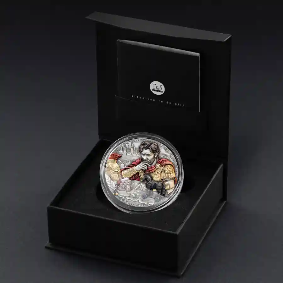 odysseus-set Coming soon to artincoins.com, Odysseus HR silver coin
