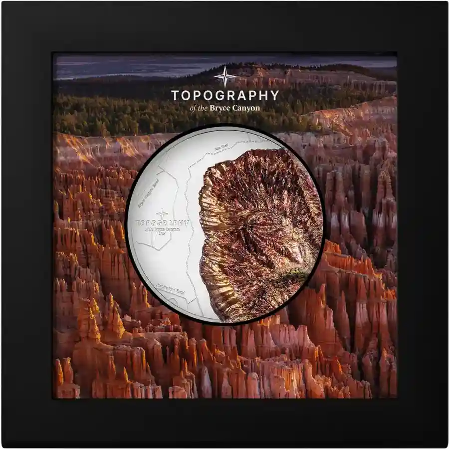 bryce-box Reserve today at artincoins.com, the stunning 2026 Bryce Canyon Silver Coin