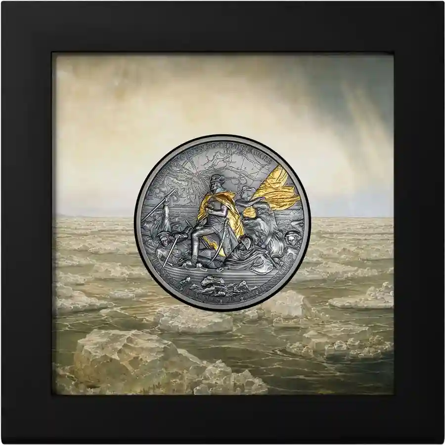 delaware-box Own US history today: The 2026 Crossing the Delaware Silver Coin from artincoins.com