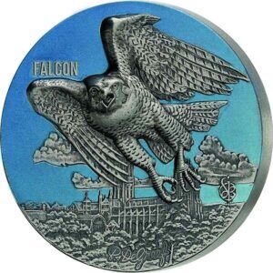 2023 Mongolia 2 oz Into the Wild Bison Ultra High Relief