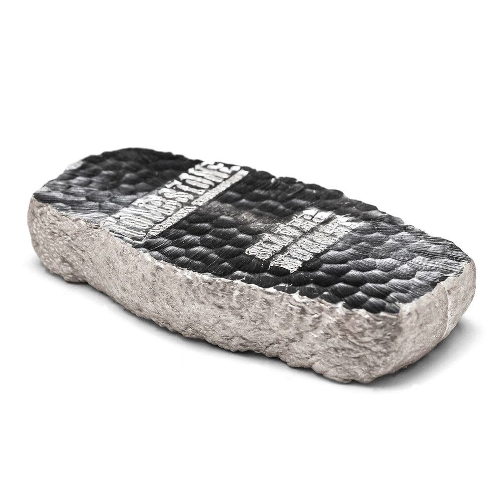 1 Kilogram Tombstone Nugget .999 Silver Bar 1 Kilogram Tombstone Nugget .999 Silver Bar