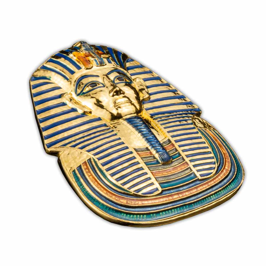 2022 Solomon Islands 3 Ounce Mask of Tutankhamun Gold Coin 2022 Solomon Islands 3 Ounce Mask of Tutankhamun Gold Coin