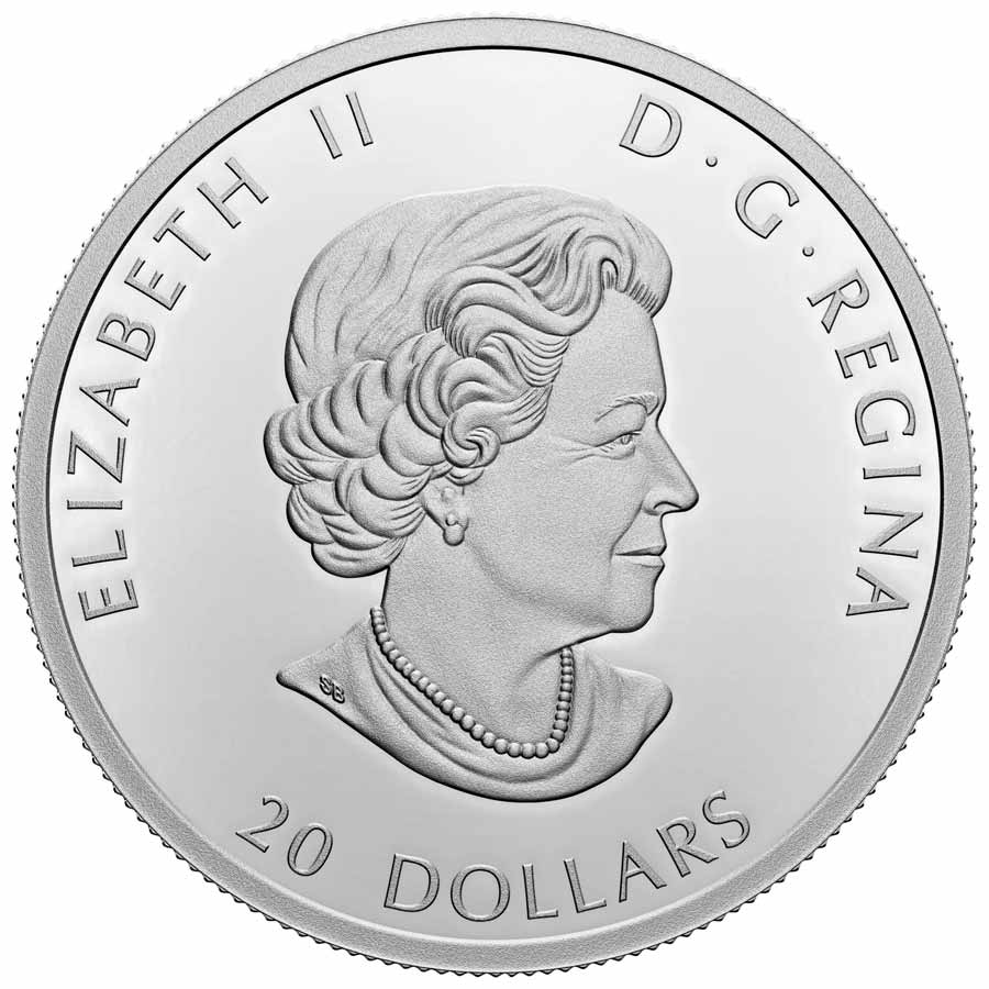 2021 RCM Colorful Birds Blue Jay Color Silver Proof Coin 2021 RCM Colorful Birds Blue Jay Color Silver Proof Coin