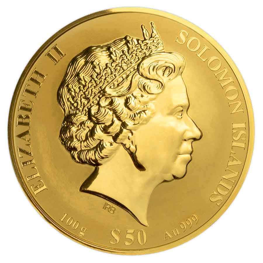 2022 Solomon Islands 100 g 4-Layer Versailles Temple of Love High Relief Gold Coin 2022 Solomon Islands 100 g 4-Layer Versailles Temple of Love High Relief Gold Coin