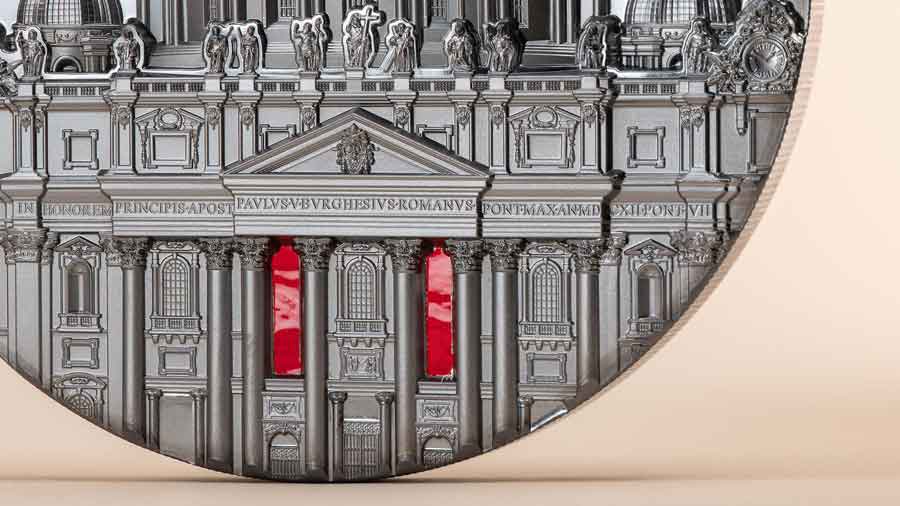 30065_Tiffany-Art-2022---Roma-Black-Proof_s3web Tiffany Art Metropolis San Pietro 5 oz Silver Coin