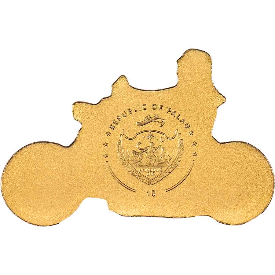 30086_Biker_oweb Palau 1/2 Gram Biker Gold Coin