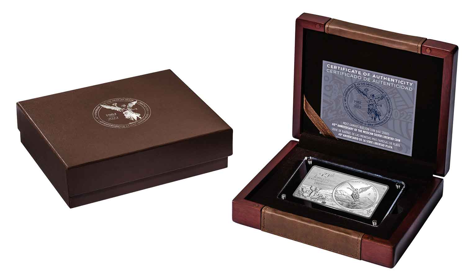 libertad-iso 2022 Silver Libertad 40th Ann Commemorative Set