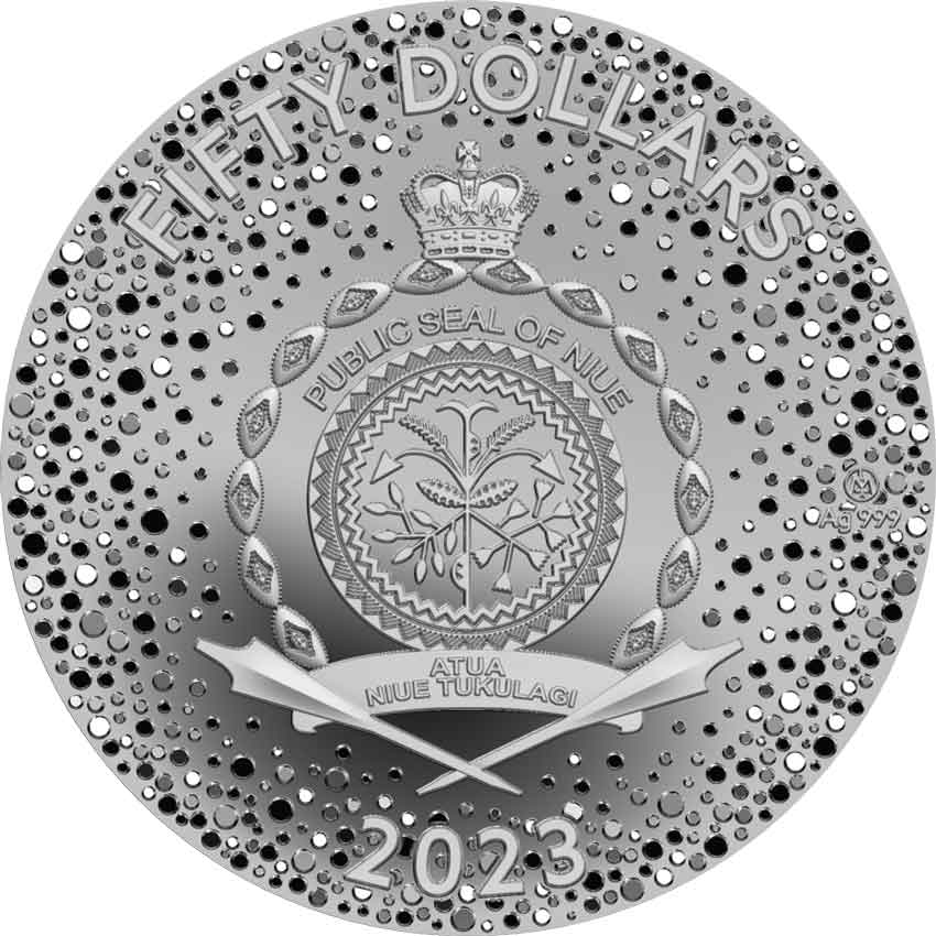 1kg-The-Black-Water-Rabbit--obverse 2023 Niue 1 kg Black Water Rabbit High Relief Proof-like Silver Coin