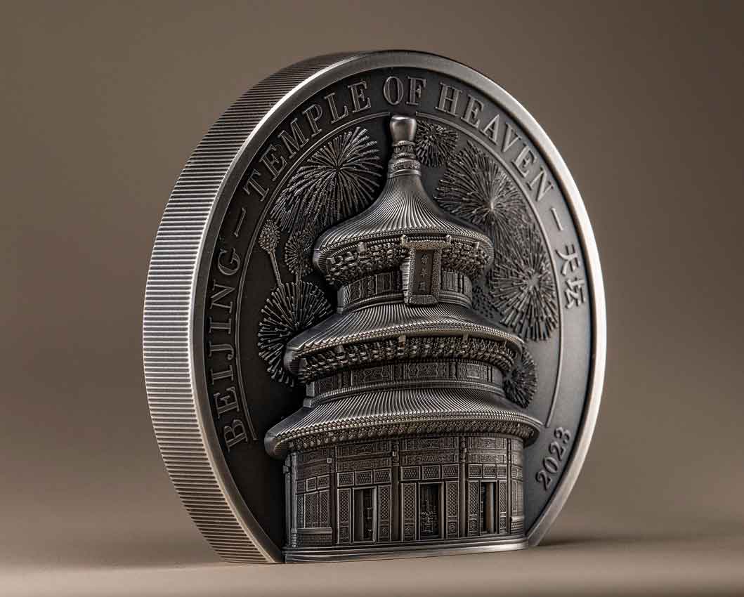 30140_Temple-of-Heaven-5oz_s1web 2023 Temple of Heaven 5 oz Ultra High Relief Silver Coin