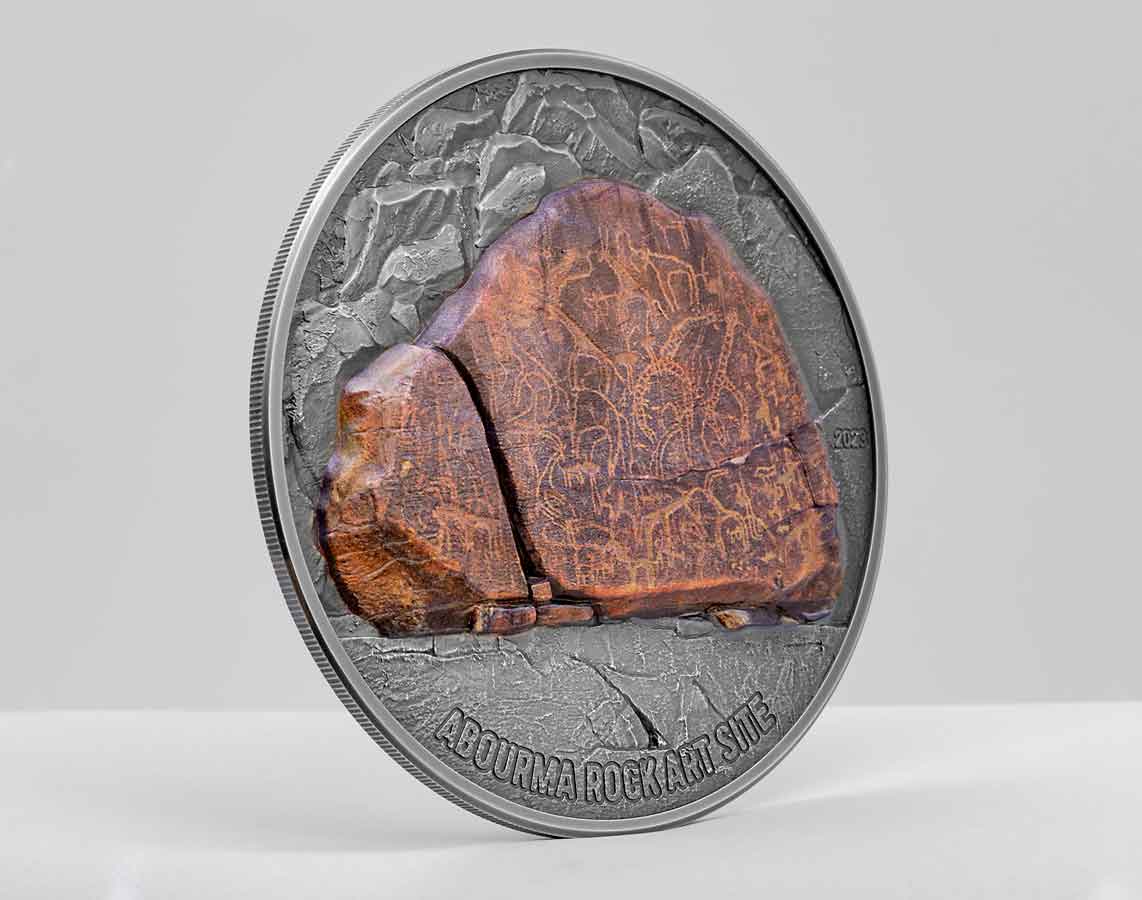 DJ2301_Prehistoric-Art---Abourma-Rock-Art-Site_e1 Abourma Rock Art High Relief Silver Coin
