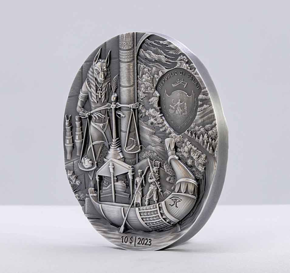 PW2308_Rites-of-Passage--Egyptians_o_e1 The Egyptians Rites of Passage & Afterlife Silver Coin