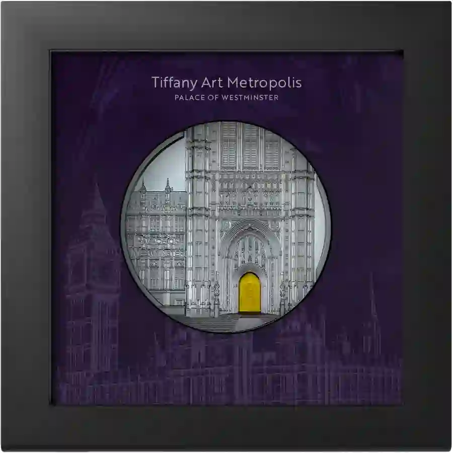 30371_Tiffany-Art-Metropolis-London-Black-Proof_x Tiffany Art Metropolis Palace of Westminster Silver Coin