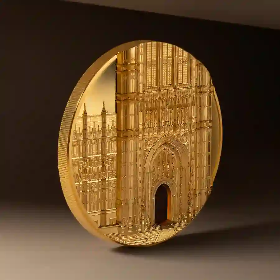 30372_Tiffany-Art-Metropolis-London-Gold_s2 Tiffany Art Metropolis Palace of Westminster Gold Proof Coin