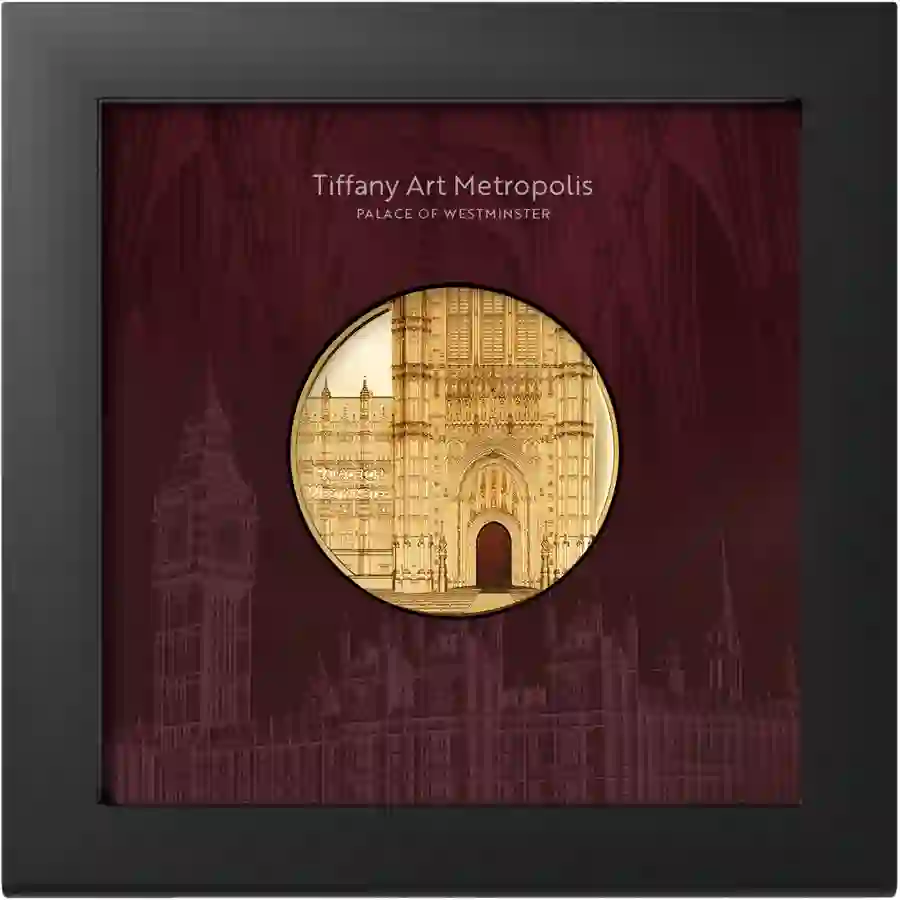 30372_Tiffany-Art-Metropolis-London-Gold_x Tiffany Art Metropolis Westminster Palace Gold Proof Coin