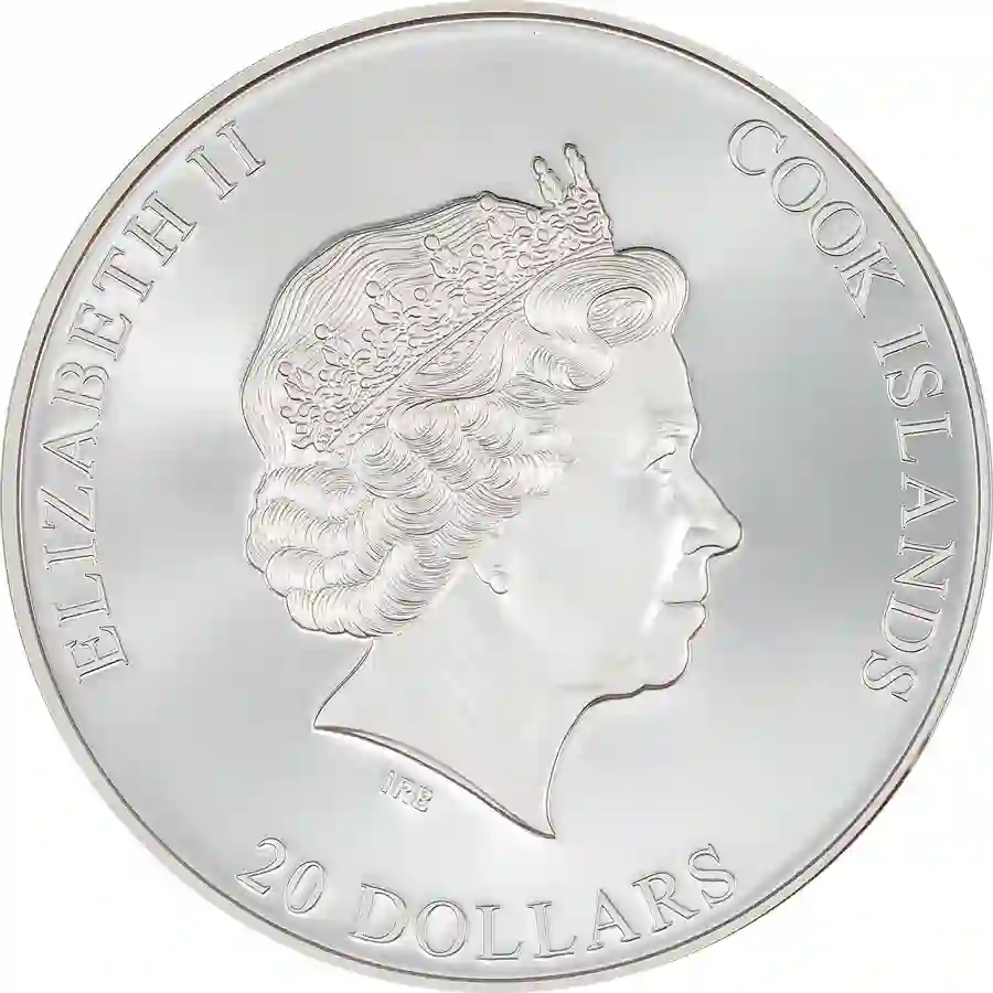 30400_Alcatraz-Island_o 2023 Cook Islands 3 oz Famous Islands Alcatraz High Relief Silver Proof Coin