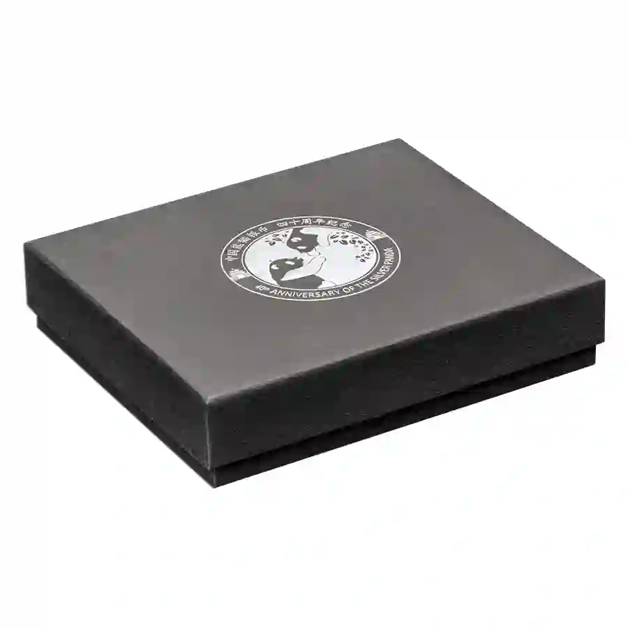 panda-storage Silver Panda 40th Ann Commemorative Coin Set