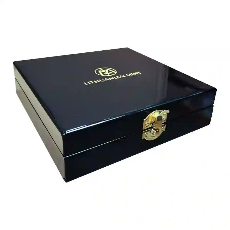 1-kg-box 2024 1 Kg Year of a Dragon Silver Coin