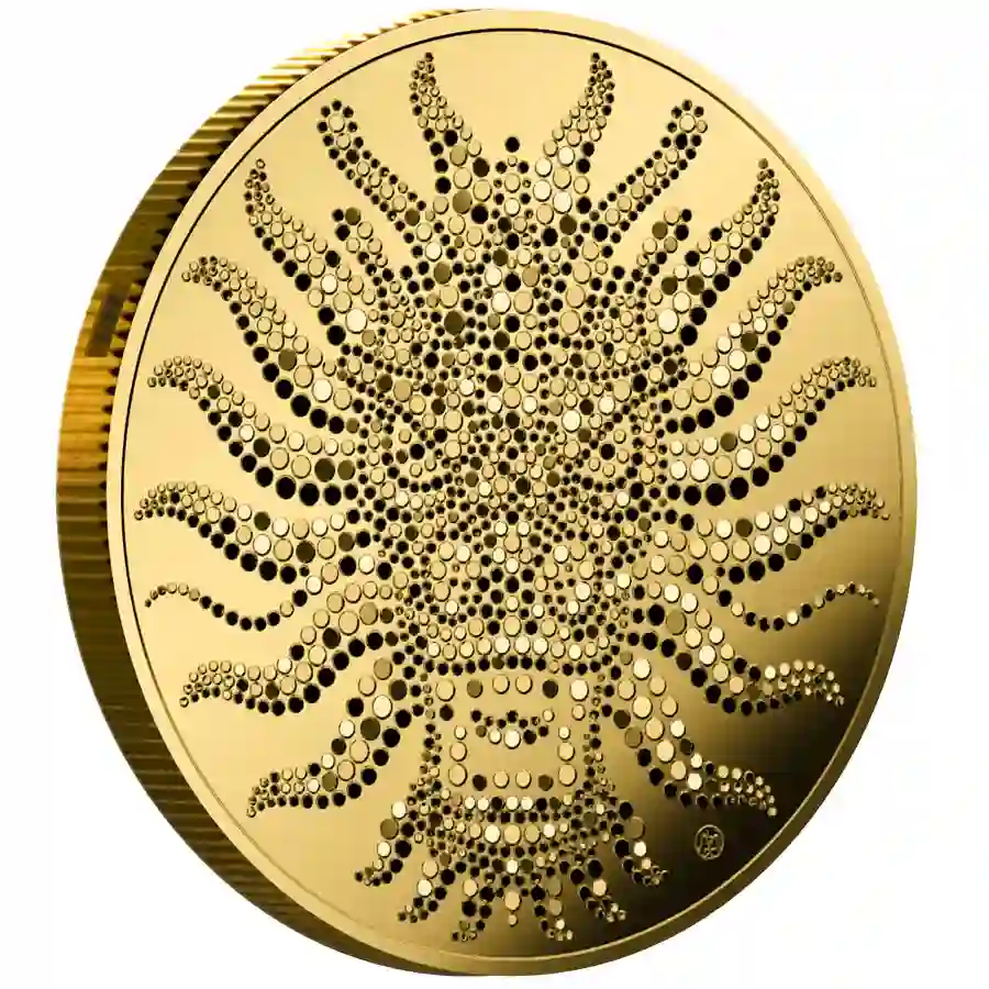 1-oz-au-iso 2024 Year of a Dragon 1 oz Proof-like Gold Coin