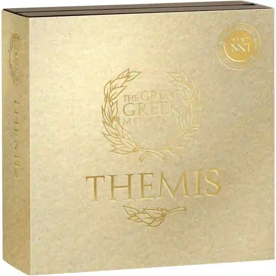 GGM_Themis_box1_1000x1000 Greek Mythology Themis High Relief Silver Coin