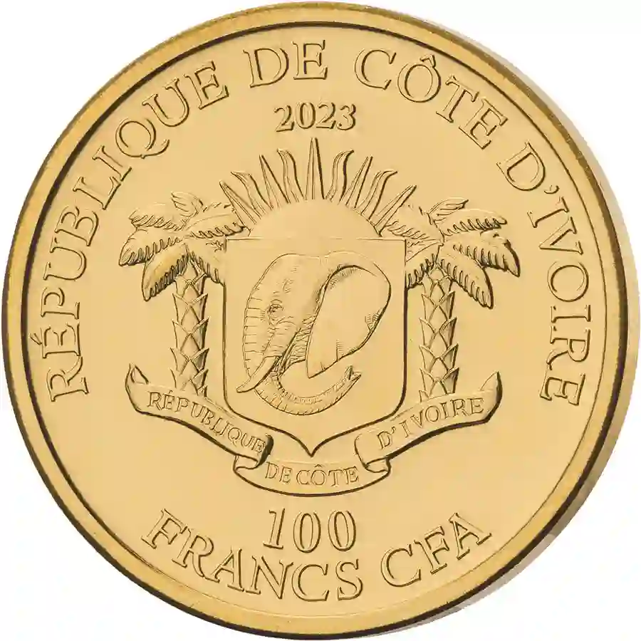 Kookaburra-Obv 2023 Ivory Coast 1 oz Edition Signature Kookaburra Gold Proof Coin
