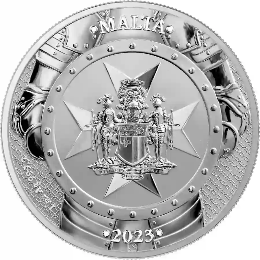 knights-of-the-past-5-euro-1-oz-silver-bu_revers_900px 2023 Knights of the Past 1 oz BU Silver Coin