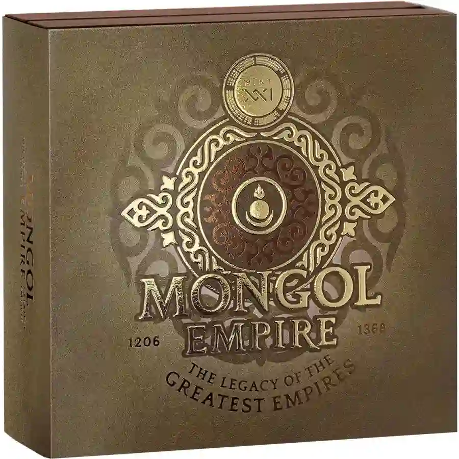 LGE_Mongol-Empire_box1_1000x1000 Mongol Empire High Relief Antiqued Silver Coin