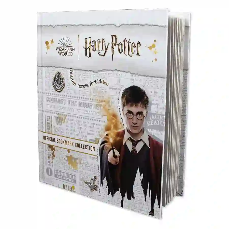 potter-bookmark-book Samoa 8 X 3 Gram Harry Potter Bookmark Silver Notes Collection