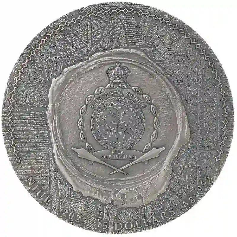 21959 2023 Mankind's Mistakes Inquisition High Relief Silver Coin