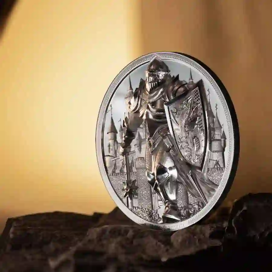30714_Iron-Knight_s2 Iron Knight Ultra High Relief Silver Proof Coin