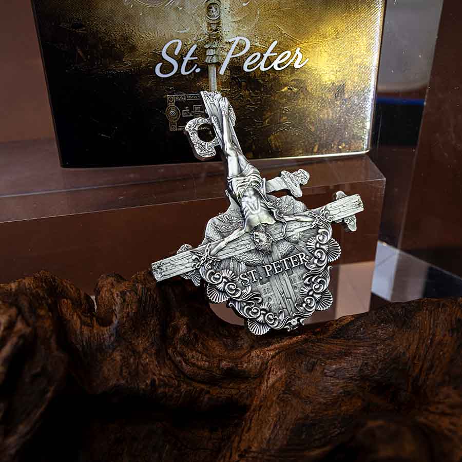 antique-mood 2025 Saint Peter 12 Apostles Antique Finish Silver Coin