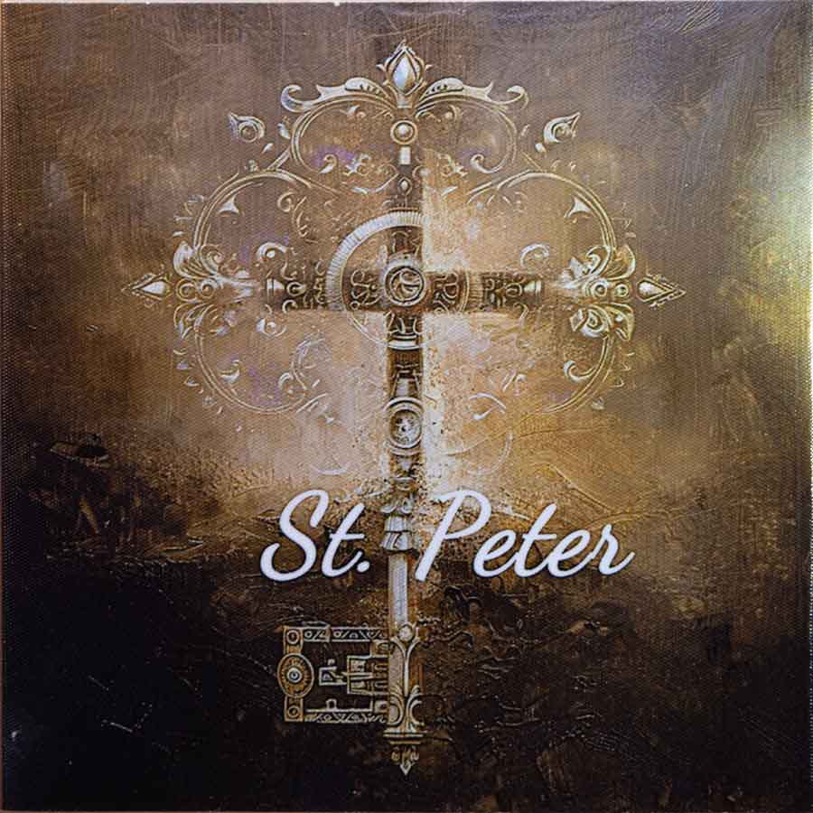 cover 2025 St. Peter 12 Apostles Antique Finish Silver Coin