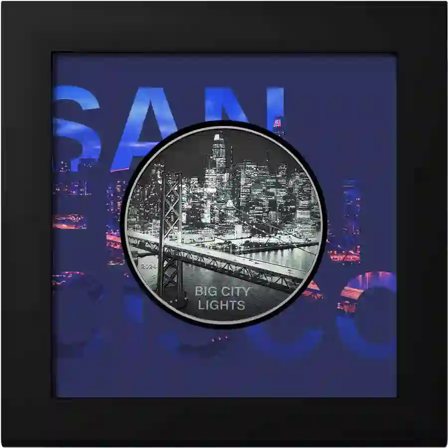 30530_Big-City-Lights-2024---San-Francisco-Ag_x 2024 Big City Lights San Francisco Silver Proof Coin