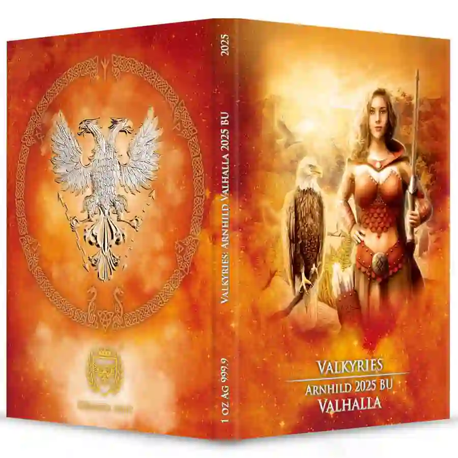 1-oz-val-pack Valkyries Arnhild Valhalla Silver Round