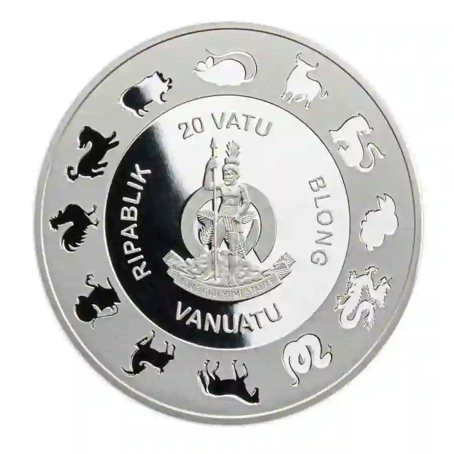 horse-pearl-obv 2026 Vanuatu 1 oz Year of the Dragon Pearl 24K Plated Silver Proof Coin