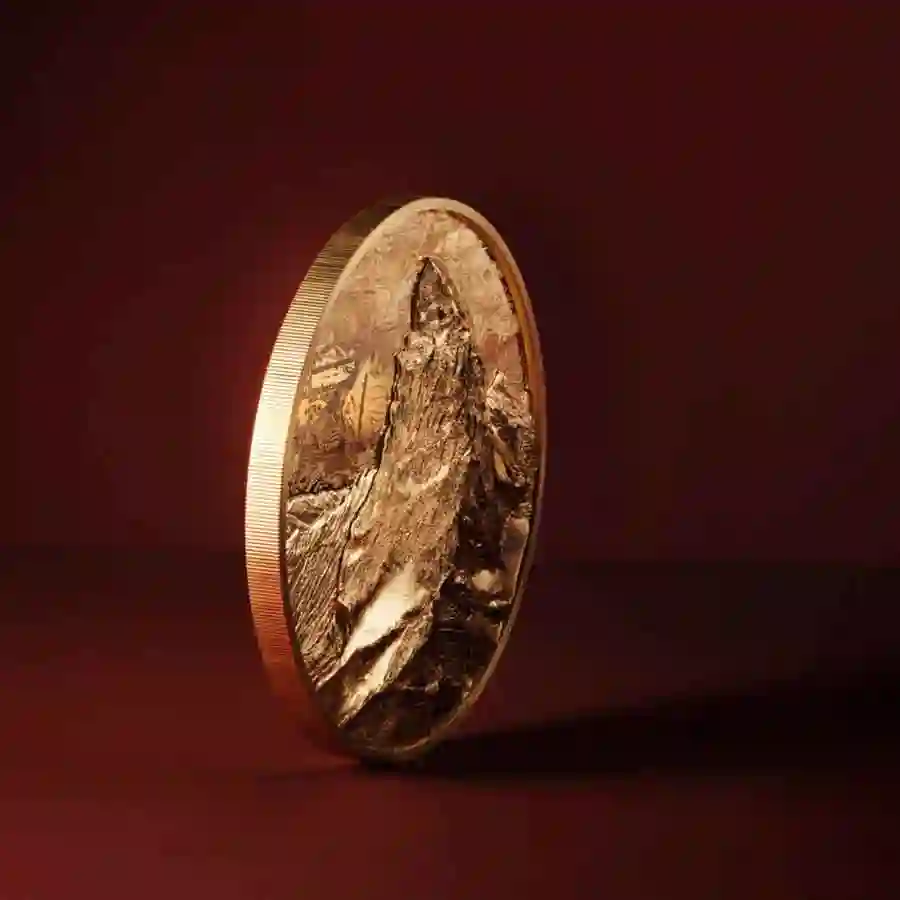 matternhorn-au-mood 2025 Matterhorn Ultra High Relief Gold Proof Coin