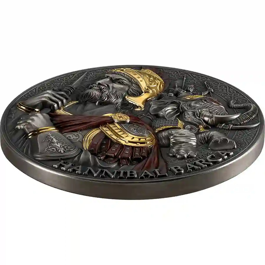 iso 2025 Hannibal High Relief Silver Coin