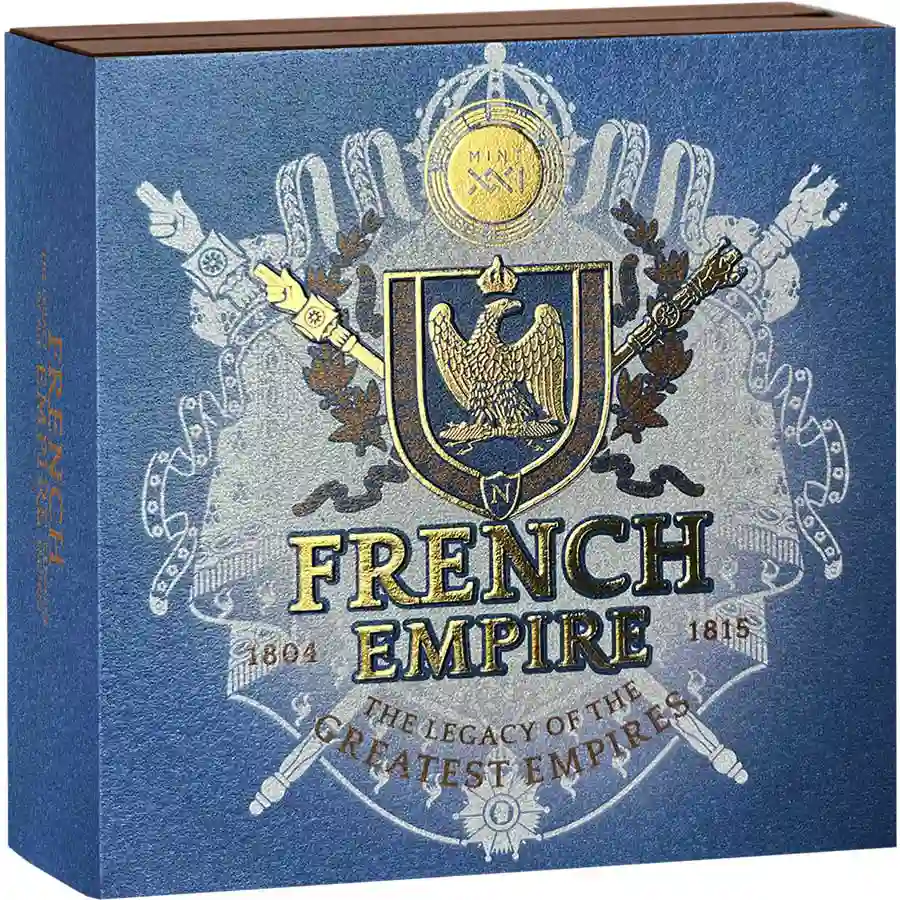 french-box 2025 Cameroon 2 Ounce French Empire Silver Coin