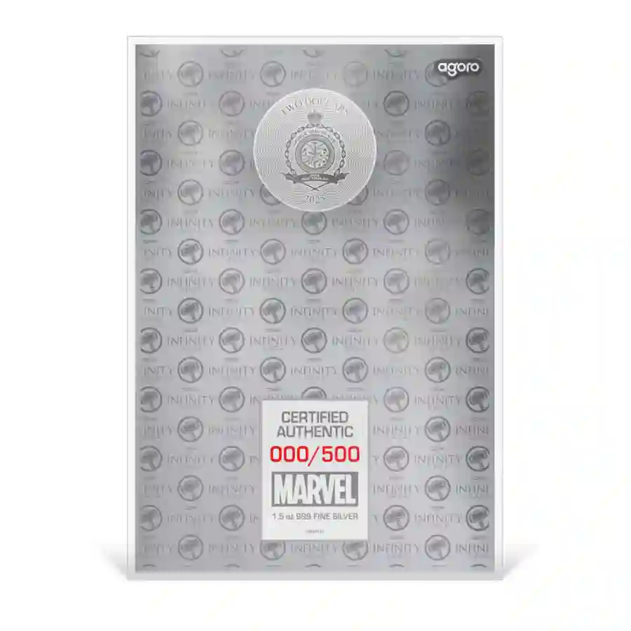 obv 2025 Niue Marvel Infinity Saga - Thor Ragnarok Colored Silver Foil