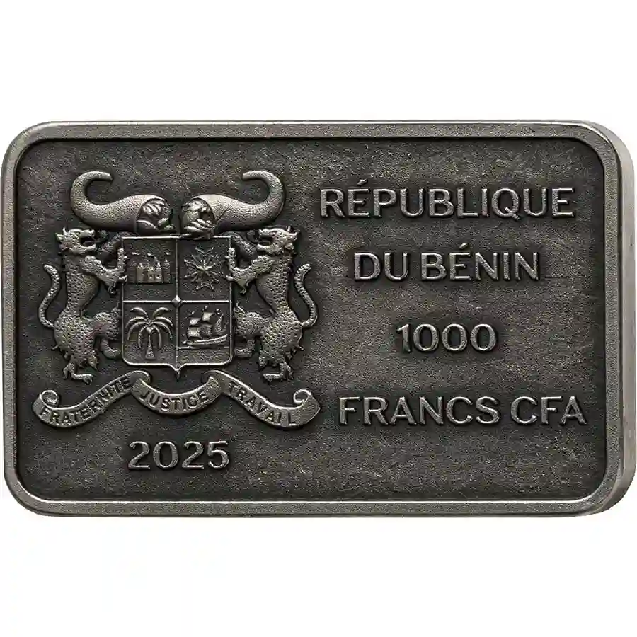 rhino-obv 2025 Tresors Familles Animales Rhinoceros Silver Coin