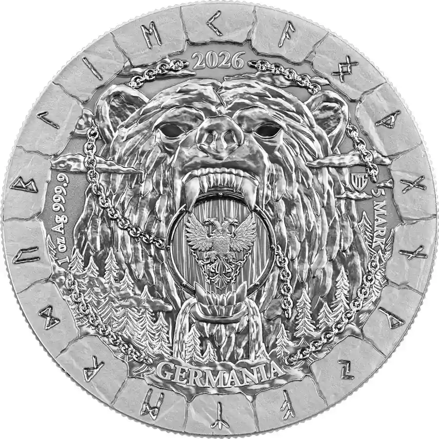 loss-1-oz-obv Reserve now at Art in Coins: the 2026 Germania 1 Ounce Bodvar Loss Silver Coin