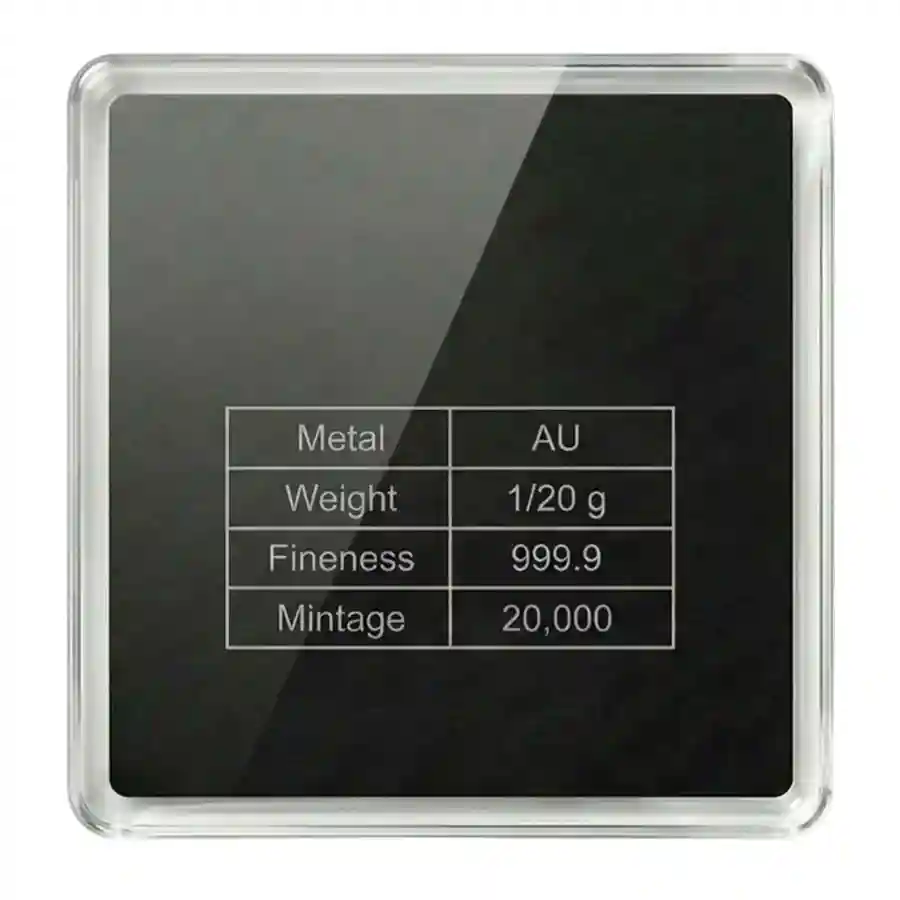 B2-back B-2 Bomber 1/20 Gram Shape Minted 24K Gold Bar