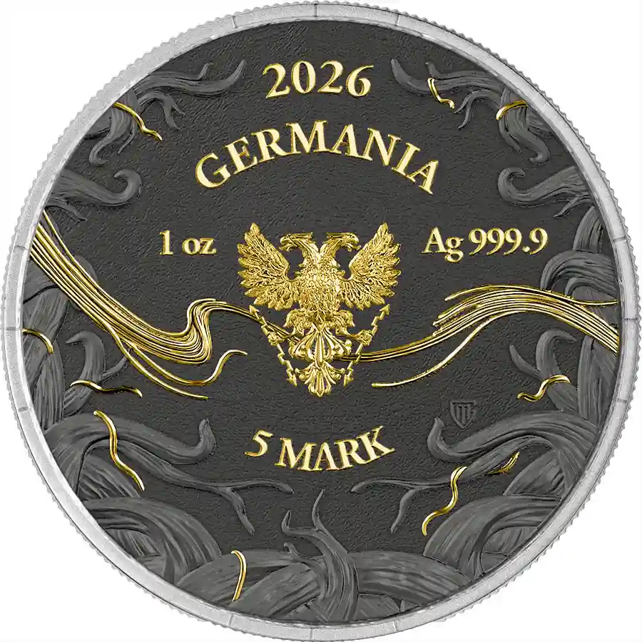 triune-obv Norns Triune 24K Ruthenium Silver Coins