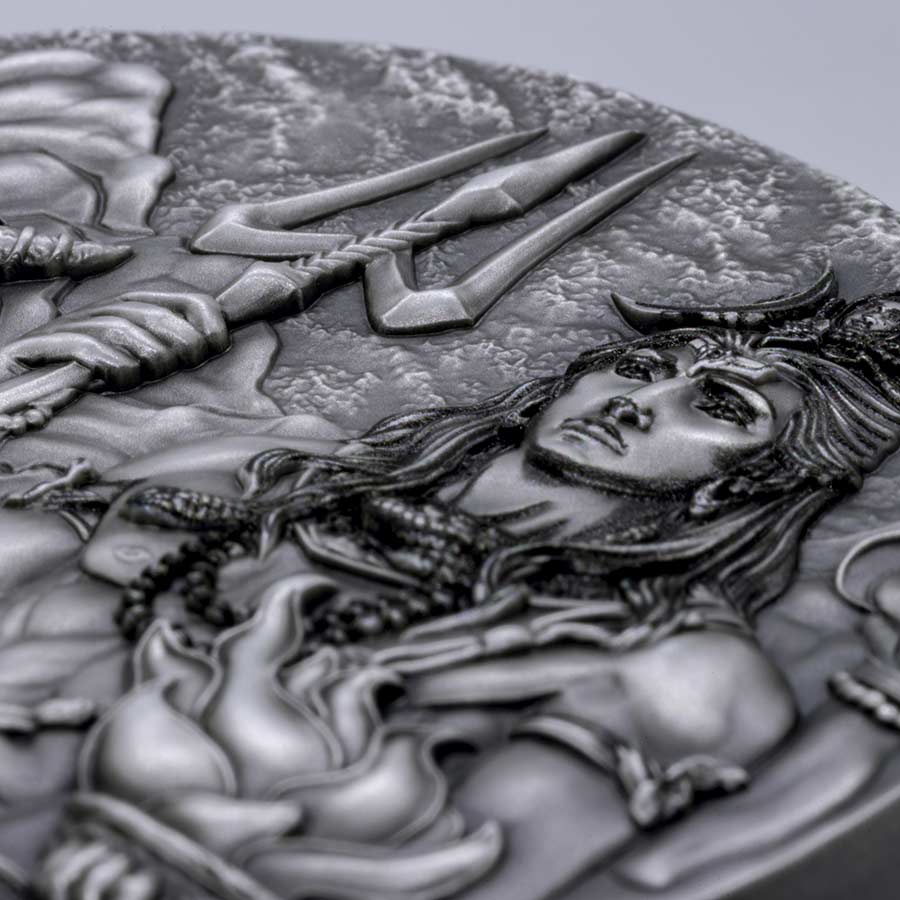 2020 Cook Islands Shiva Gods of the World Silver Coin 2020 Cook Islands Shiva Gods of the World Silver Coin